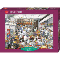 HEYE Puzzle Cartoon Classics: Kreativní kuchaři 1000 dílků