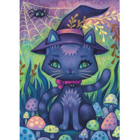 HEYE Puzzle Dreaming: Kočka čarodějka 1000 dílků