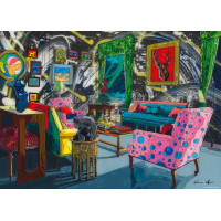 HEYE Puzzle Home: Pokoj s jelenem 1000 dílků