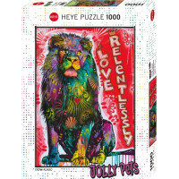 HEYE Puzzle Jolly Pets: Neúnavná láska 1000 dílků