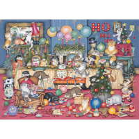 GIBSONS Puzzle Kočičí svátky 1000 dílků