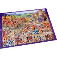 HEYE Puzzle Králičí bitvy 1000 dílků