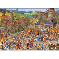 HEYE Puzzle Králičí bitvy 1000 dílků