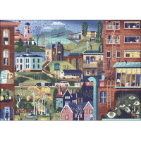 HEYE Puzzle Movie Masters: Filmy Alfreda Hitchcocka 1000 dílků
