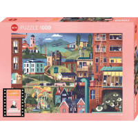 HEYE Puzzle Movie Masters: Filmy Alfreda Hitchcocka 1000 dílků