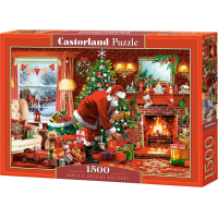 CASTORLAND Puzzle Santova speciální roznáška 1500 dílků