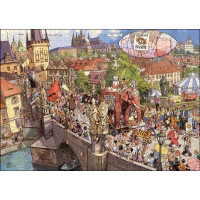 HEYE Puzzle Pouliční průvod 2000 dílků