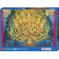 HEYE Puzzle That's Life: Hluboko 2000 dílků
