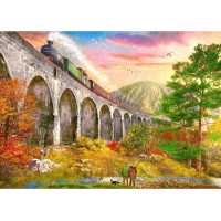 GIBSONS Puzzle Viadukt Glenfinnan 1000 dílků