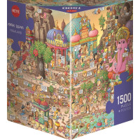 HEYE Puzzle Země jógy 1500 dílků