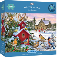 GIBSONS Puzzle Zimní křídla 1000 dílků