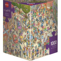 HEYE Puzzle Zombíci v pohybu 1000 dílků