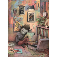 HEYE Puzzle Zozoville: Vynilová příšera 1000 dílků