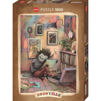 HEYE Puzzle Zozoville: Vynilová příšera 1000 dílků