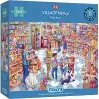 GIBSONS Puzzle Zprávy z vesnice 1000 dílků