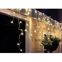 Vánoční LED závěs - rampouchy - 360 LED - teplá bílá