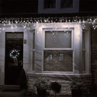 Vánoční LED závěs - rampouchy - 360 LED - teplá bílá