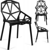 Jídelní židle VECTOR - černá