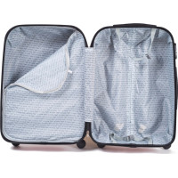 Moderní cestovní kufry CADERE - set KK+XS+S+M+L - tmavě modré