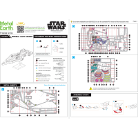 METAL EARTH 3D puzzle Premium Series: Star Wars Imperial Light Cruiser