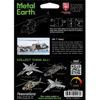 METAL EARTH 3D puzzle Vrtulník UH-1 Huey