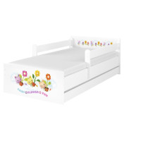 Dětská postel MAX- 160x80 cm - Gabi - Květiny