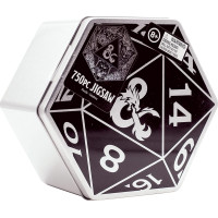 Metalické puzzle Dungeons&Dragons 750 dílků v plechové krabičce