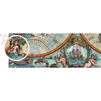 CHERRY PAZZI Puzzle Mapa světa Velkých objevů 2000 dílků