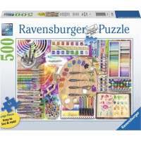 RAVENSBURGER Puzzle Paleta umělce XXL 500 dílků
