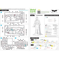 METAL EARTH 3D puzzle Premium Series: Batman, The Dark Knight