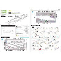 METAL EARTH 3D puzzle Premium Series: Letadlová loď USS Midway