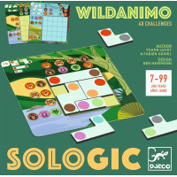 DJECO Kapesní hra Sologic - Wildanimo