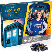 WINNING MOVES Puzzle Doctor Who: Třináctý doktor - Současnost 1000 dílků