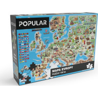 Popular Puzzle Mapa Evropy 160 dílků