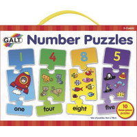 GALT Puzzle Moje první anglické číslice 10x3 dílků