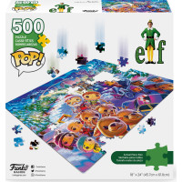 FUNKO GAMES Puzzle POP! Vánoční skřítek 500 dílků