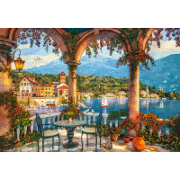 CASTORLAND Puzzle Veranda ve Středomoří 1000 dílků