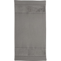 Bavlněný ručník RIVER - 50x90 cm - 500g/m2 - stříbrný