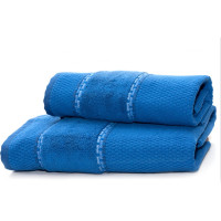 Bavlněný ručník RIVER - 50x90 cm - 500g/m2 - modrý