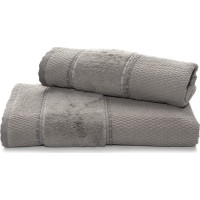 Bavlněný ručník RIVER - 50x90 cm - 500g/m2 - stříbrný