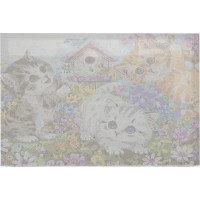 Malování podle čísel 40x50 cm - Kočičky