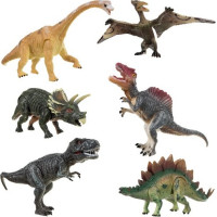 Dinosauři - pohyblivé figurky - 6 ks