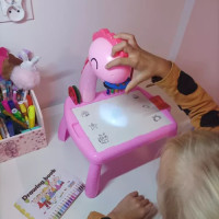 Projektor na kreslení - růžový