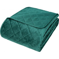 Deka přehoz PIERRE 220x240 cm - smaragdově zelená