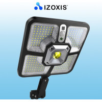 Solární venkovní lampa 220 LED s PIR čidlem pohybu/soumraku