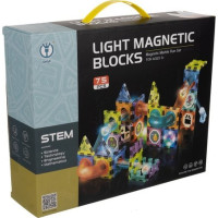 Magnetické bloky - kuličková dráha - 75 kusů