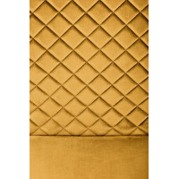 Designová židle NOLA - hořčicová