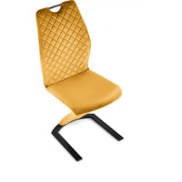 Designová židle NOLA - hořčicová
