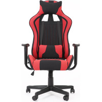 Herní židle PULSAR - červená/černá