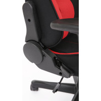 Herní židle PULSAR - červená/černá
